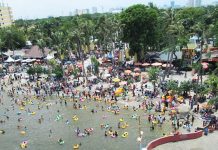 Puluhan Ribu Pengunjung Padati Ancol Libur Tahun Baru Islam