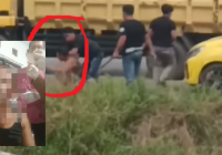 Sopir Truk Dikeroyok Dekat SPBU Sungai Tabuk, Pemilik Mobil Ayla Kuning Beralamat di Kota Banjarbaru
