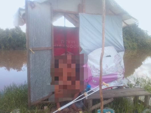 Lansia Diduga Telantar di Gubuk Terminal Handil Bakti, Begini Tanggapan Dinsos Kalsel