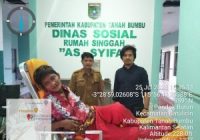 ODGJ Akibat Sering Konsumsi Obat Terlarang Dipulangkan Dinsos Tanbu ke Kotabaru