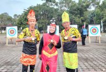 Atlet Panahan Kalsel Raih Emas Pertama di Fornas VII Bandung, Taufik Arbain: Jadi Semangat yang Lain
