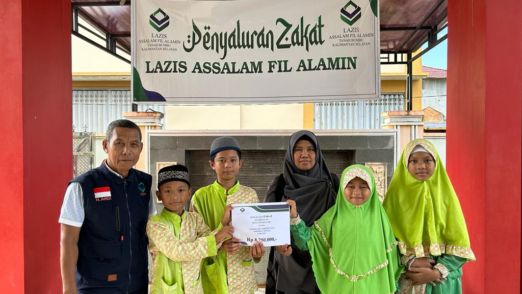 Lazis Assalam Fil Alamin Bantu Anak tahfidz di Tanah Bumbu Ikuti Indonesia Quran Camp