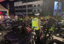 72 Sepeda Motor Knalpot Brong Diamankan Sat Lantas Polresta Banjarmasin