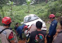 Mobil Tercebur ke Jurang di Jalan Hauling Kabupaten Banjar