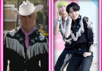 Gara-gara Baju Sama, Ryan Gosling Berikan Gitar Ken di Film Barbie ke Jimin BTS