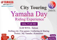 Meriahkan Hari Lahir Pabrikan Motor Jepang, Ikuti City Touring Yamaha Day Riding Experince Besok Sore