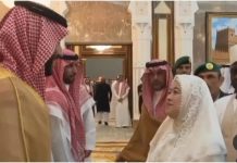 Puan Maharani Bertemu Putra Mahkota Arab Saudi Pangeran MBS