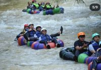 River Tubing Diminati Peserta Festival Loksado
