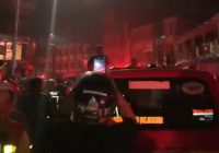 Kamar Eks Hotel Harum Manis di Pasar Lima Banjarmasin Terbakar