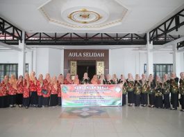 Tingkatkan Kinerja, Dharma Wanita Persatuan Tanah Bumbu Kunjungi Batola