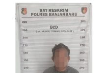 Seorang Ayah di Banjarbaru Setubuhi Anak Tirinya Berkali-Kali saat Istri Tak Ada di Rumah