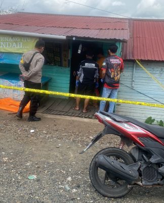 Identitas Mayat yang Ditemukan di Dalam Warung Jalan Gubernur Syarkawi Sungai Tabuk