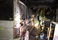 Api Hanguskan Bengkel Ketok Magic di Kertak Hanyar