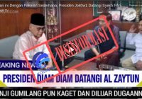 Video Presiden Jokowi Kunjungi Al Zaytun Viral, Cek Fakta