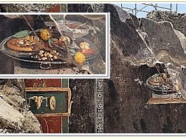 Lukisan Pizza Berusia 2.000 Tahun Ditemukan di Reruntuhan Kota Pompeii, Italia