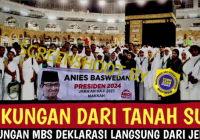 Video Dukungan Jemaah untuk Anies Baswedan Jadi Presiden, Cek Fakta