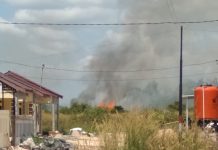 Karhutla Dekati Komplek Berlian Permai Residence 7 Tungkaran Martapura
