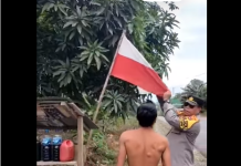 Viral! Pedagang BBM Eceran di Kalsel Disambangi Polisi karena Pasang Bendera Terbalik