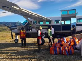 5.228 Kilogram Logistik dan Peralatan Dikirim Atasi Kelaparan di Papua Tengah