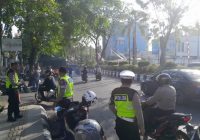 Demo di DPRD Kalsel, Arus Lalu Lintas Jalan Lambung Mangkurat Dialihkan
