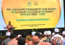 Gubernur Kalsel Lantik KKB di Mahligai Pancasila