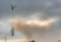 Heli Water Bombing Dikerahkan Atasi Kebakaran Lahan Gunung Pamaton