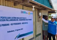 165 Keluarga di Sulsel Kini Bisa Nikmati Listrik dari PLN