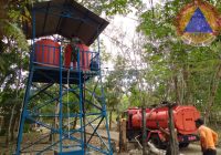 Alami Kekeringan, Warga Kaliukan Astambul Mendapat Suplai 40.000 Liter Air Bersih