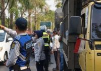 Masih Banyak Truk Seliweran Masuk Kota Banjarmasin Saat Jam Larangan