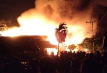 Kebakaran di Desa Belawang Batola Makin Membesar