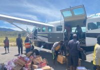 Kemenhub Salurkan Bantuan Bahan Pokok Bagi Korban Kelaparan dan Kekeringan di Papua Tengah