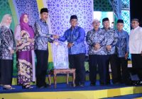 Bupati Banjar H Saidi Mansur Resmi Menutup MTQ Nasional XLVI Tingkat Kabupaten Banjar
