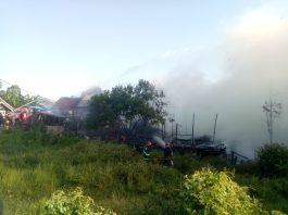 BREAKING NEWS Kebakaran di Jalan Sukarelawan Banjarbaru