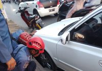 Keterangan Pemilik Mobil Masuk Got di Tanjung Rema Martapura