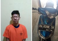Nekat Curi Mio Sporty Saat Pemiliknya Salat Subuh, Reskrim Polsek Simpang Empat Tangkap Pelaku