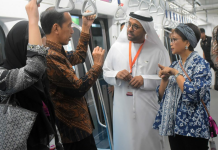 Presiden Jokowi Ajak Para Dubes ASEAN Jajal MRT