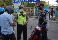 Pelanggar Sistem Satu Arah di Jalan Piere Tendean Banjarmasin Masih Banyak Ditemukan
