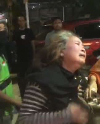 Keributan di Jalan Sultan Adam Banjarmasin, Wanita Paruh Baya Mengaku Ditampar