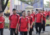 Tingkatkan Kekompakan, Personil Polres Banjar Olahraga Bersama