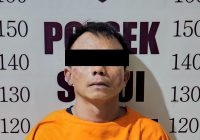 Satreskrim Polsek Satui Berantas Sabu di Gang Swarga Sungai Danau