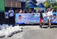 Didukung Lazis Assalam Fil Alamin, PWI Kalsel Bagikan Ratusan Paket Sembako
