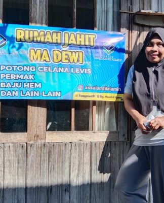 Lazis Assalam Fil Alamin Kalsel Salurkan Zakat Modal Usaha di Kelurahan Pangeran Banjarmasin, Per Orang Nilainya Jutaan
