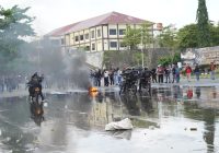 Polres Tanah Bumbu Gelar Simulasi Pengamanan Pemilu, Kapolres : Uji Kemampuan Mengendalikan Massa