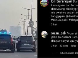 Ugal-ugalan di Tol, Pajero Berpelat Polri yang Kawal Camry Sipil Pepet Pengguna Jalan