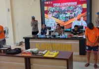 Anak Wabup Karimun Ditangkap, Edarkan 2 Kg Sabu dari Malaysia Dibungkus Plastik Teh China