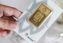 Harga Emas Antam di Pegadaian Jumat 11 Agustus Turun Rp 7.000, UBS Rp 4.000 per Gram