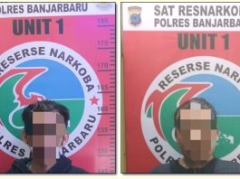 Di Tangan Emak-emak Ini Satresnarkoba Polres Banjarbaru Sita 96 Butir Zenith