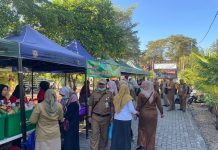 Pasar Murah di Halaman Kantor DPKP Kalsel di Banjarbaru