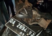 Motor Honda Nopol 'DA' Tabrak Truk Parkir di Basarang Kapuas, Dua Tewas Seketika