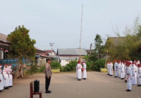 Aipda Bekti Minta Siswa SDN 3 Sungai Lulut Tidak Melakukan Bullying